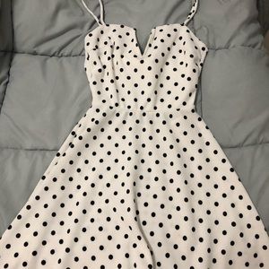 Pokadot mini dress